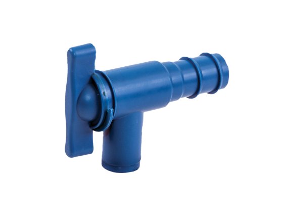 Blue Drainage Tap - Fresh Water