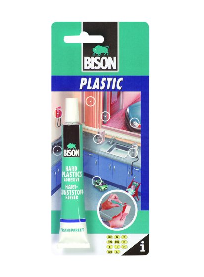 Bison Adhesive - Plastic (25ml)