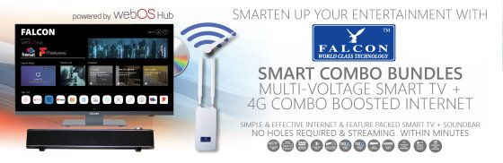 Falcon 24" SMART TV Bundle ( Pack of 4 )