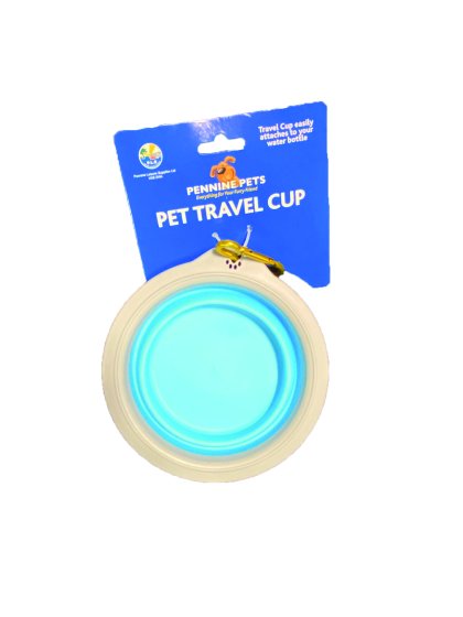 Pennine Pets Travel Cup with Carabiner