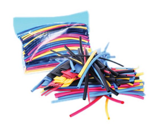 Assorted Coloured Heatshrink 2:1 - Bag of 100