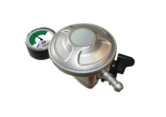 21mm Clip On Regulator 28-30mbar with Level Gauge 21mm Clip On Regulator 28-30mbar with Level Gauge