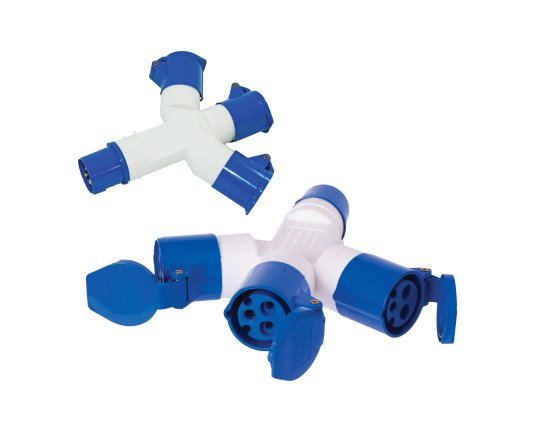 Mains 3 Way Splitter