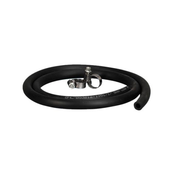 Black Gas Hose Assembly - 1 Metre