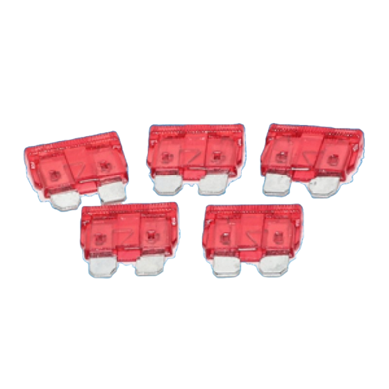 10 Amp Blade Fuse RED - 5 Per Pack