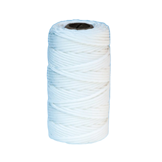 WHITE Guyline 3mm - 50 Mtr Coil