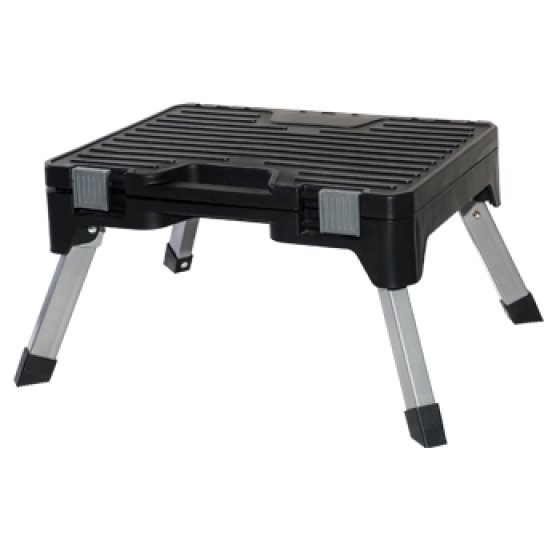Single Step Stool with Tool Box Single Step Stool with Tool Box
