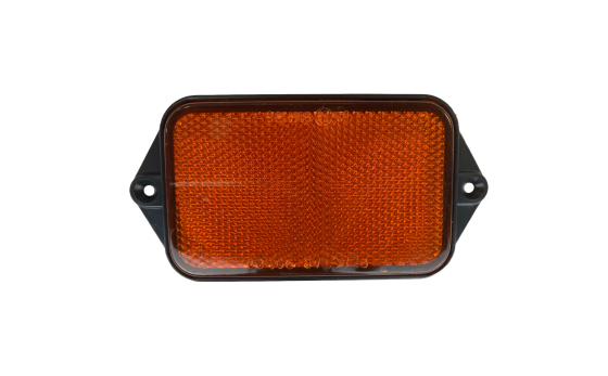 Reflective Rectangle 95mm x 60mm - Orange