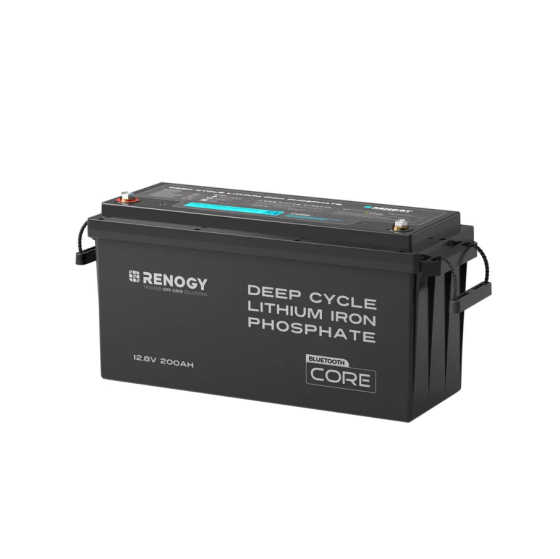 Renogy Lithium Battery 12.8V 200A with Bluetooth Renogy Lithium Battery 12.8V 200A with Bluetooth