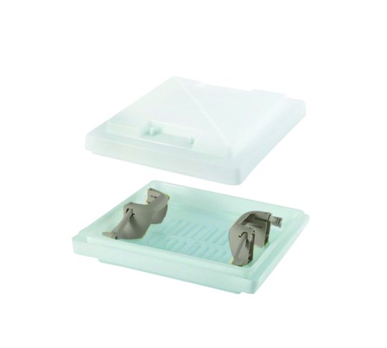 400 x 400 Dome c/w Handles - Beige