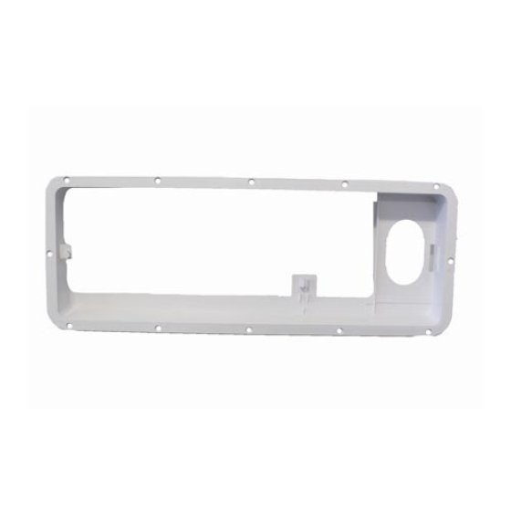 LS100 Upper Vent Frame White 180x474.5mm