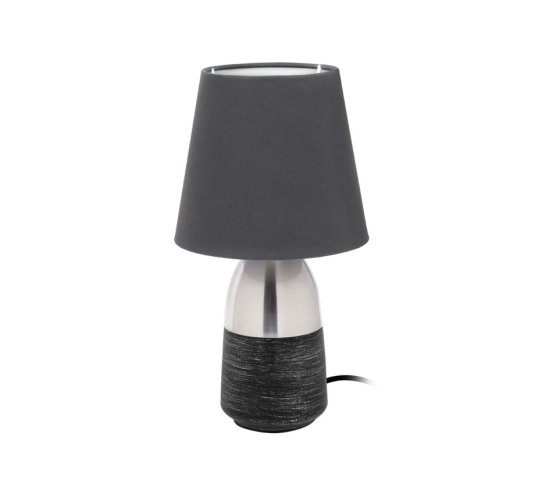 Table Lamp - 3 Stage Touch Dimmer - BRUSHED STEEL Table Lamp - 3 Stage Touch Dimmer - BRUSHED STEEL