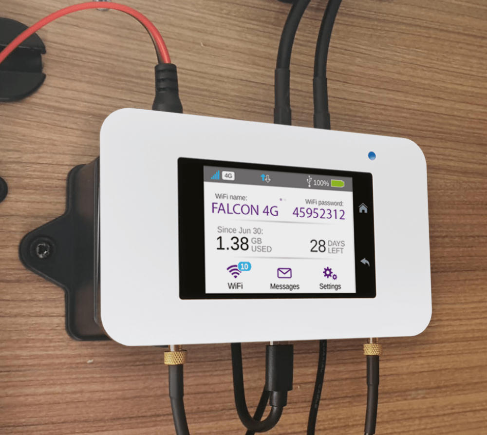 Falcon EVO 4G Internet System 450mbps : Pennine Leisure Supplies