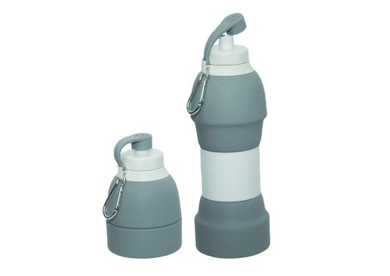 Collapsible Drinks Bottle 580ml - GREY