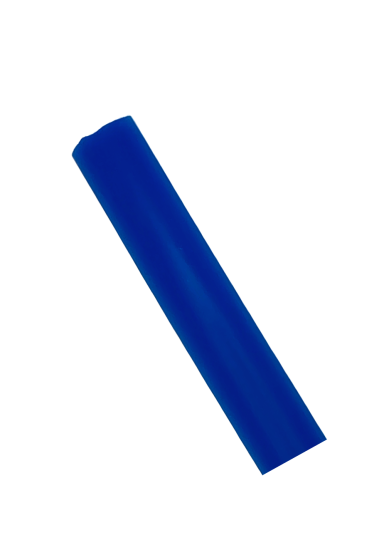 BLUE - 100 Mtrs x 12mm PVC Crescent Insert Profile