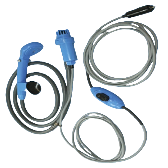 12V Portable Hand Shower c/w Pump