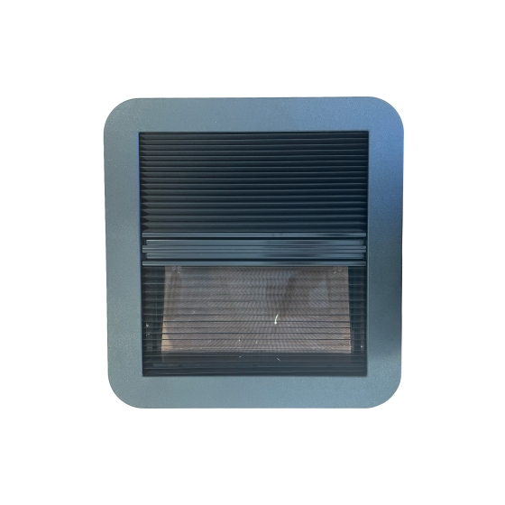BLACK ZEPHYR Rooflight 400 x 400 with Lighting BLACK ZEPHYR Rooflight 400 x 400 with Lighting