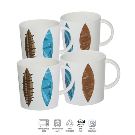 MARQUISE 4pc RPET Mug Set