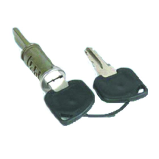 West Alloy WD Barrel c/w 2 Keys No. 1
