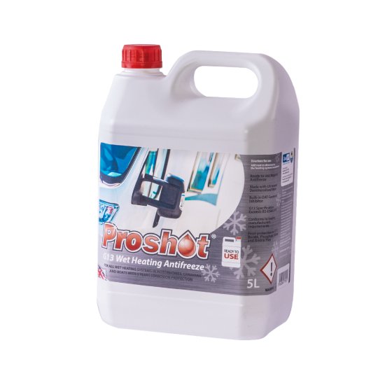 4 x 5 Litre Wet Heating Antifreeze
