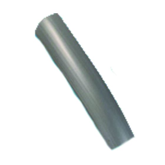 DARK SILVER 100 Mtrs x 12mm PVC Crescent Insert