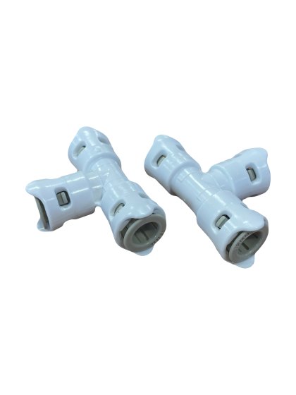WHALE 12mm Equal Tee Connector