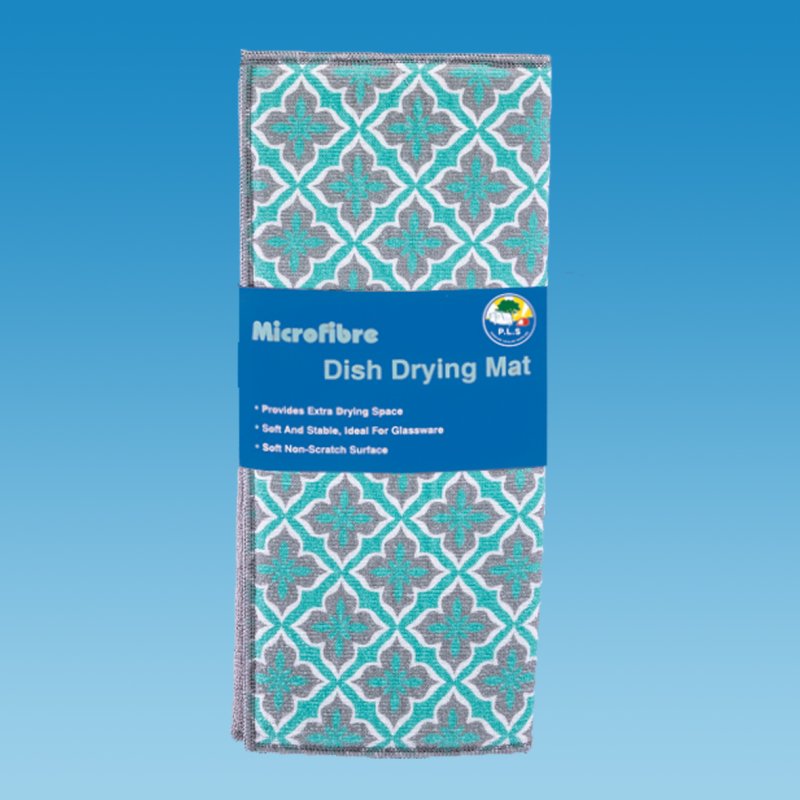 GREEN Dish Drying Mat 38x50 Pennine Leisure Supplies