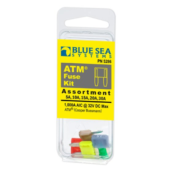 BLUE SEA Blade Fuse Kit ATM 5 Piece