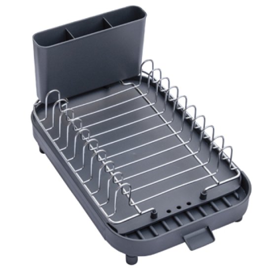 Extendable Dish Rack with Drainer Extendable Dish Rack with Drainer