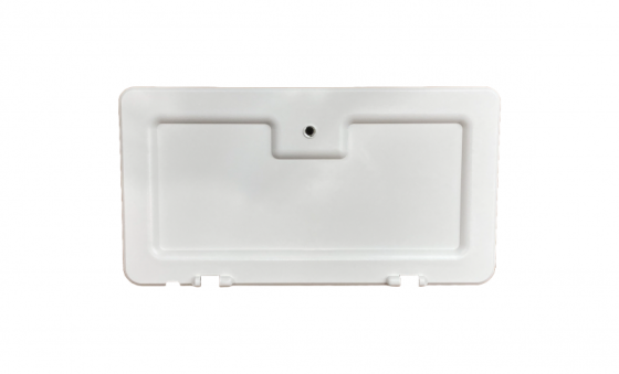 WHITE NBB Battery Box Door ONLY c/w Infill - Snake