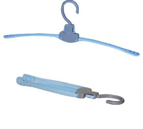 Collapsible Single Coat Hanger ( Pack of 2 )