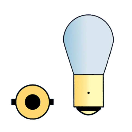 BA15S Single Contact 10W Autolamp