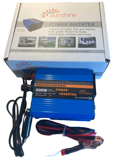 300 Watt Inverter 12V - 230V