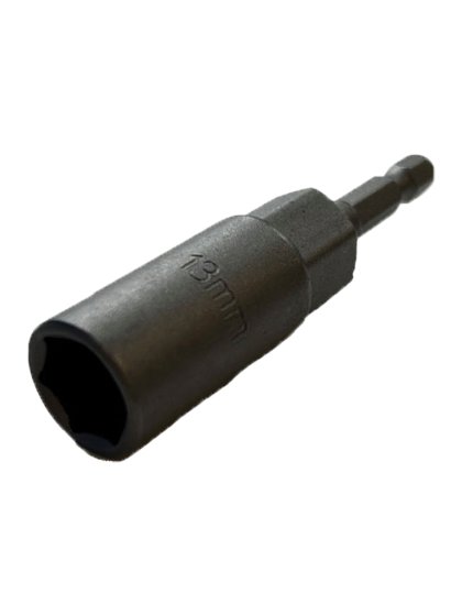 Hard Ground Peg Socket with Drill Attachment