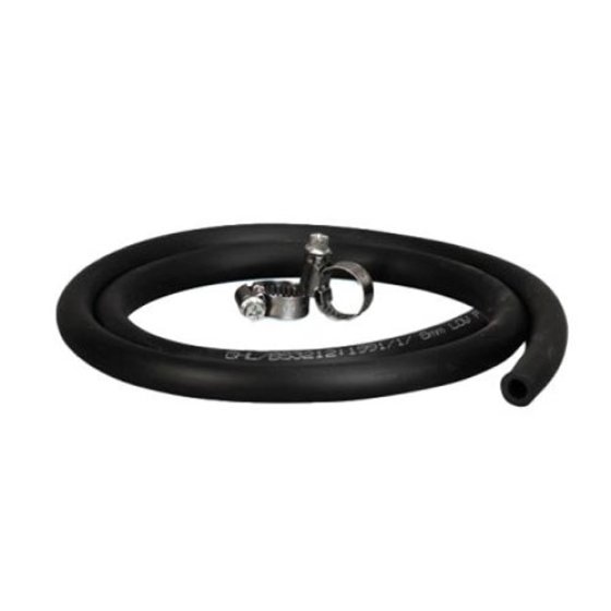 Black Gas Hose Assembly - 2 Metre