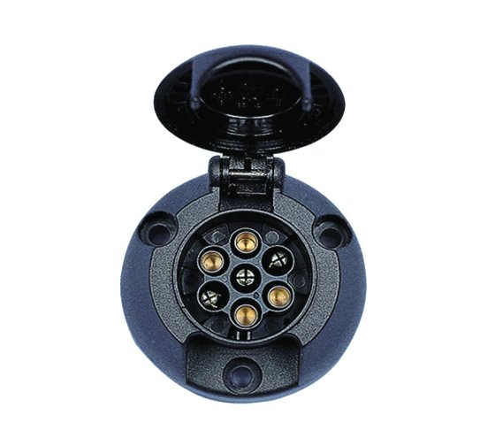 Pre-Packed Black `N' Type Socket