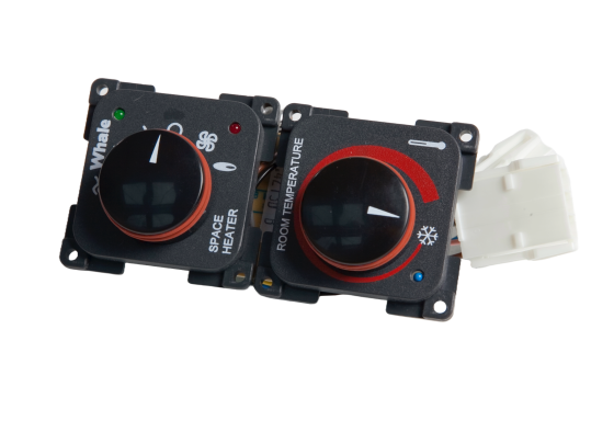 WHALE Space Heater GandE Vertical Control Panel