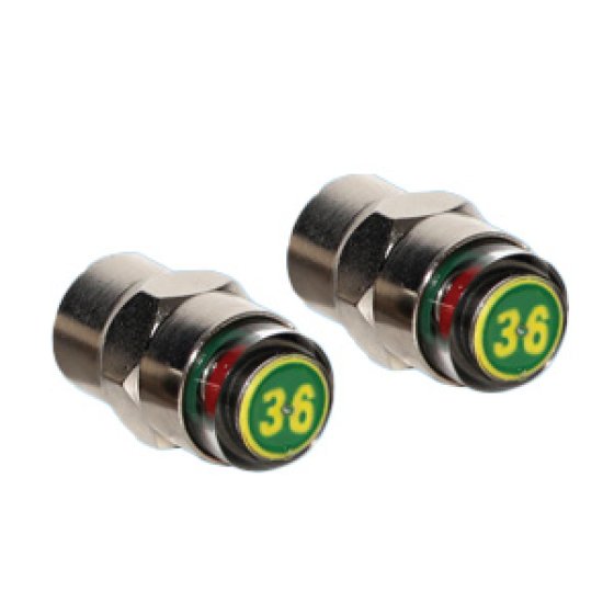 EZ Read Tyre Pressure Cap - 2 Pack