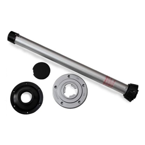 SEQUOIA - 27" Table Leg Set Aluminium Floor Base SEQUOIA - 27" Table Leg Set Aluminium Floor Base