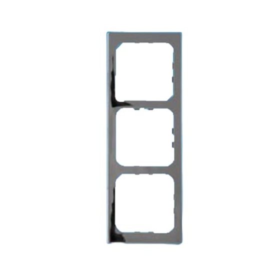 CHROME High Gloss C-Line CG Range 3 Way Face Plate