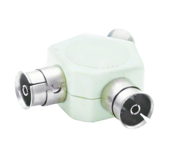 White Y Splitter