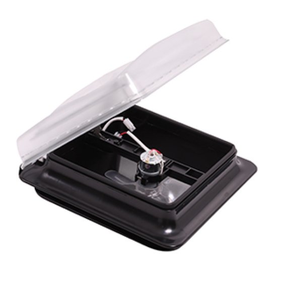BLACK ZEPHYR Rooflight 280 x 280 with Turbo Fan BLACK ZEPHYR Rooflight 280 x 280 with Turbo Fan