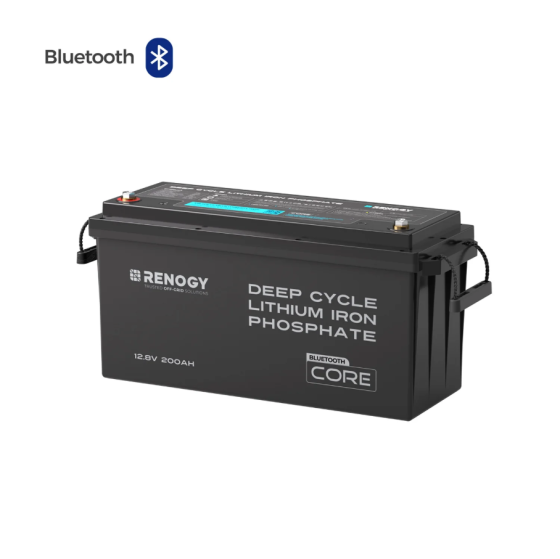 Renogy Lithium Battery 12.8V 200A with Bluetooth Renogy Lithium Battery 12.8V 200A with Bluetooth