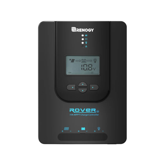 Rover 20 Amp MPPT Solar Charger Controller c/w BT