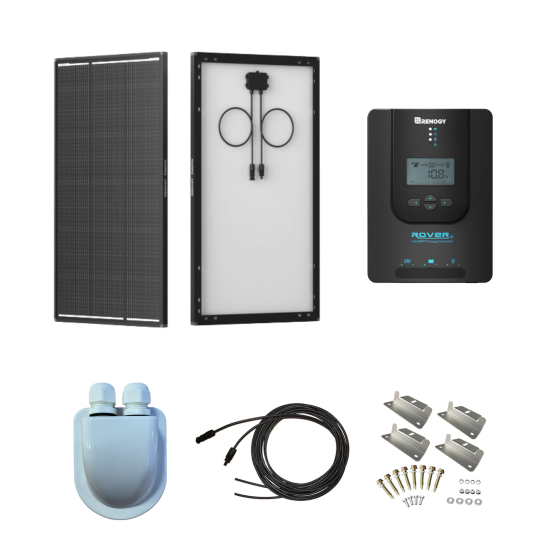 Renogy120W ShadowFlux Rigid Solar Panel Kit Renogy120W ShadowFlux Rigid Solar Panel Kit