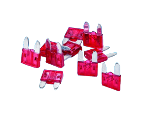 10 Amp Blade Fuse RED - (Pack of 50)