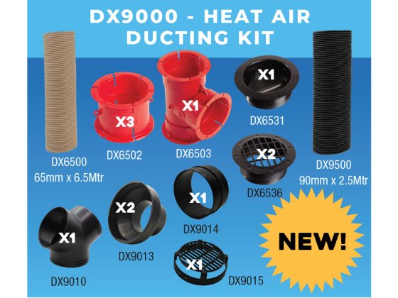 Heat Air Ducting Accessory Pack