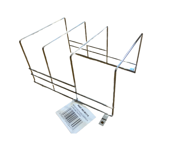 3 Position Plate Carrier - Chrome Plated