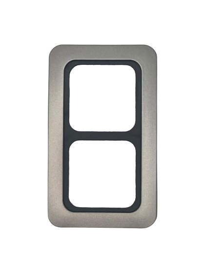 GUN METAL C-Line CT Range 2 Way Face Plate