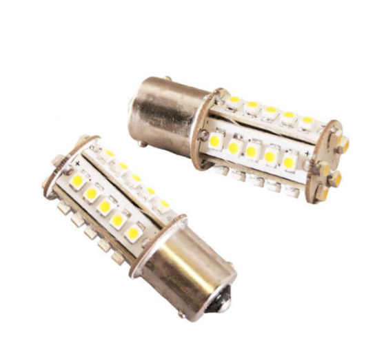 BA15S 30 LED Warm White 12 Volt Bulb